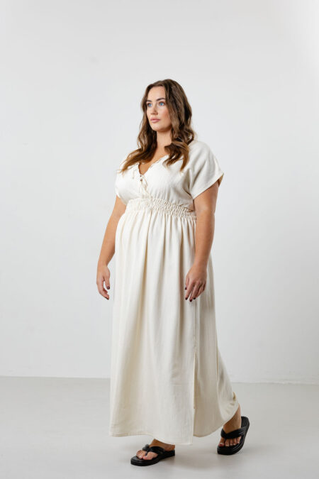 Helen Natural Maxi Dress
