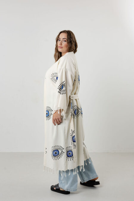 Blue Protection Kimono