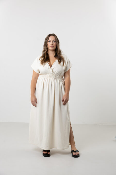 Helenistic Boho Maxi Summer Dress - 100% Natural Cotton