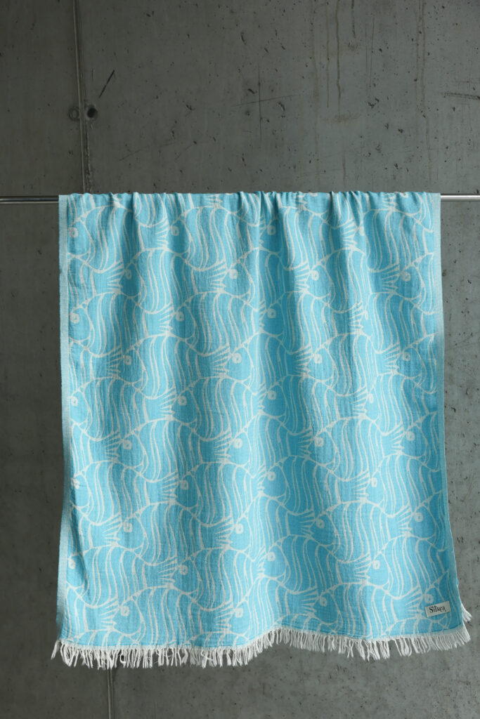 Woven Rhythm Style Turkish towels and peshtemals made from 100% natural cotton