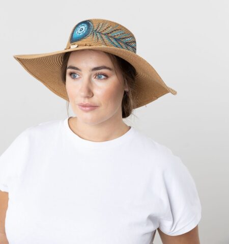 Women’s Summer Straw Hat-Good Luck Charm